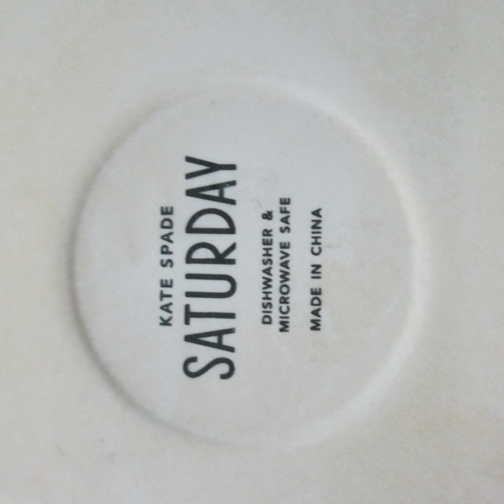Kate Spade Saturday Ho! Ha! Yo! Mug Cup Microwave & Dishwasher Safe - Picture 13 of 13